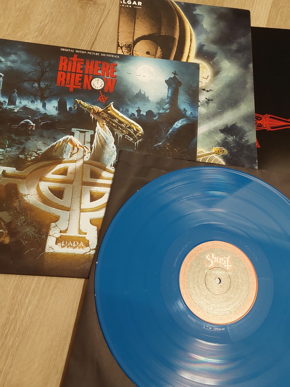 Ghost Vinyl - Rite Here, Rite Now In Aqua Blue